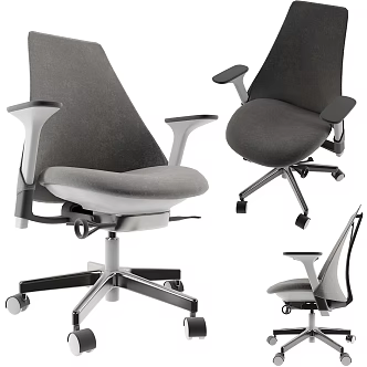 Herman Miller Office Chair Nemschoff Sayl 3d model