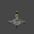 Star Wars Jedi Starfighter 3d model