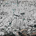 Aerial Planning of Urban City Layout with Water Bodies Road Networks and Buildings