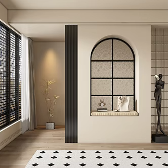 Modern Middle Ancient Entrance Ausway Partition 3d model