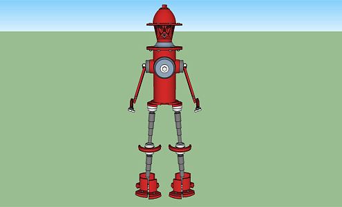 Modern Robots 3d model