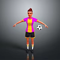 Soccer Equipment With Black And White Soccer Ball For Sports Training