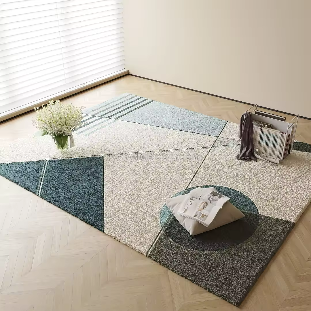 Modern Carpet 3d model