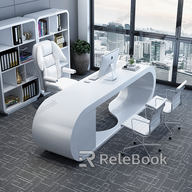 Modern Office Manager's Office model