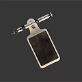 Mechanical Weighing Scale With Metal Frame Black Platform And Dial Indicator