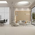 Modern Beauty Salon Interior With White Decor Large Windows Reception Desk And Black Chairs
