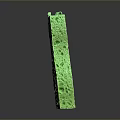 Green Sponge For Household Cleaning With Porous Surface And Absorbent Material