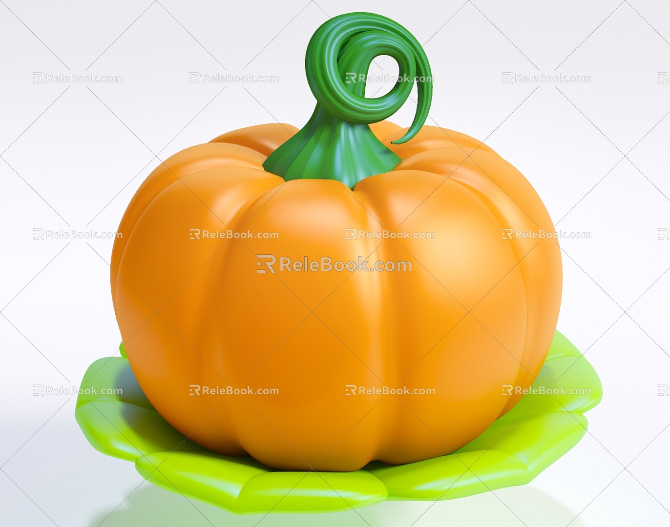 Pumpkin Halloween Food Vegetable Secondary Dolls model