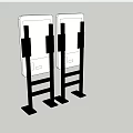 Commercial Equipment Standing Order Kiosks with Food Images for Dining Establishments