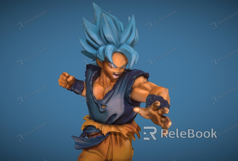 Goku Run Goku Anime Goku Hand Run model