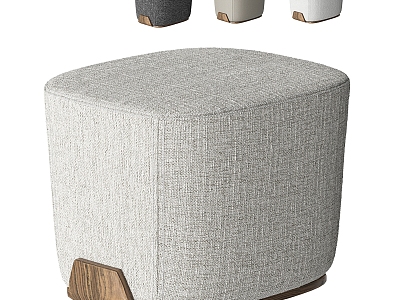 Bonaldo fabric sofa stool model