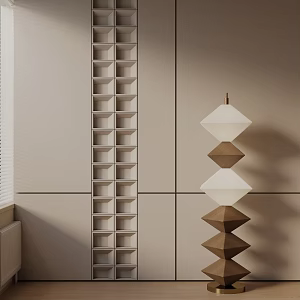 Modern floor lamp 3d model