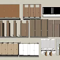 Various Wooden White And Grey Cabinet Designs For Home Storage Solutions