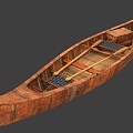 Canoe Canoe Canoe Canoe Small Fishing Boat Wooden Canoe Canoe Canoe Small Fishing Boat Wooden Canoe Small Fishing Boat 3d model