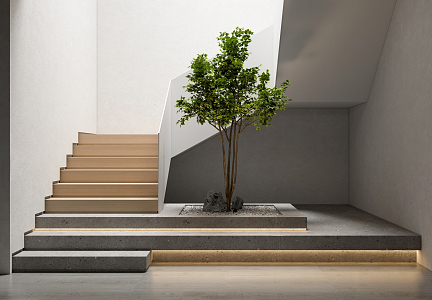 Modern Stairs 3d model