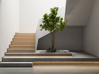 Modern Stairs 3d model