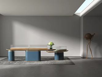 Modern Display Cabinet 3d model