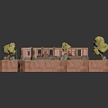 cartoon wooden house cartoon wooden house cartoon wooden house cartoon wooden house cartoon forest wooden house 3d model