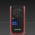 Samsung HD Digital Camcorder with Black and Red Design and Screen