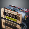 Modern Clock Clock Accurate Clock Accurate Clock Bomb Time Bomb 3d model