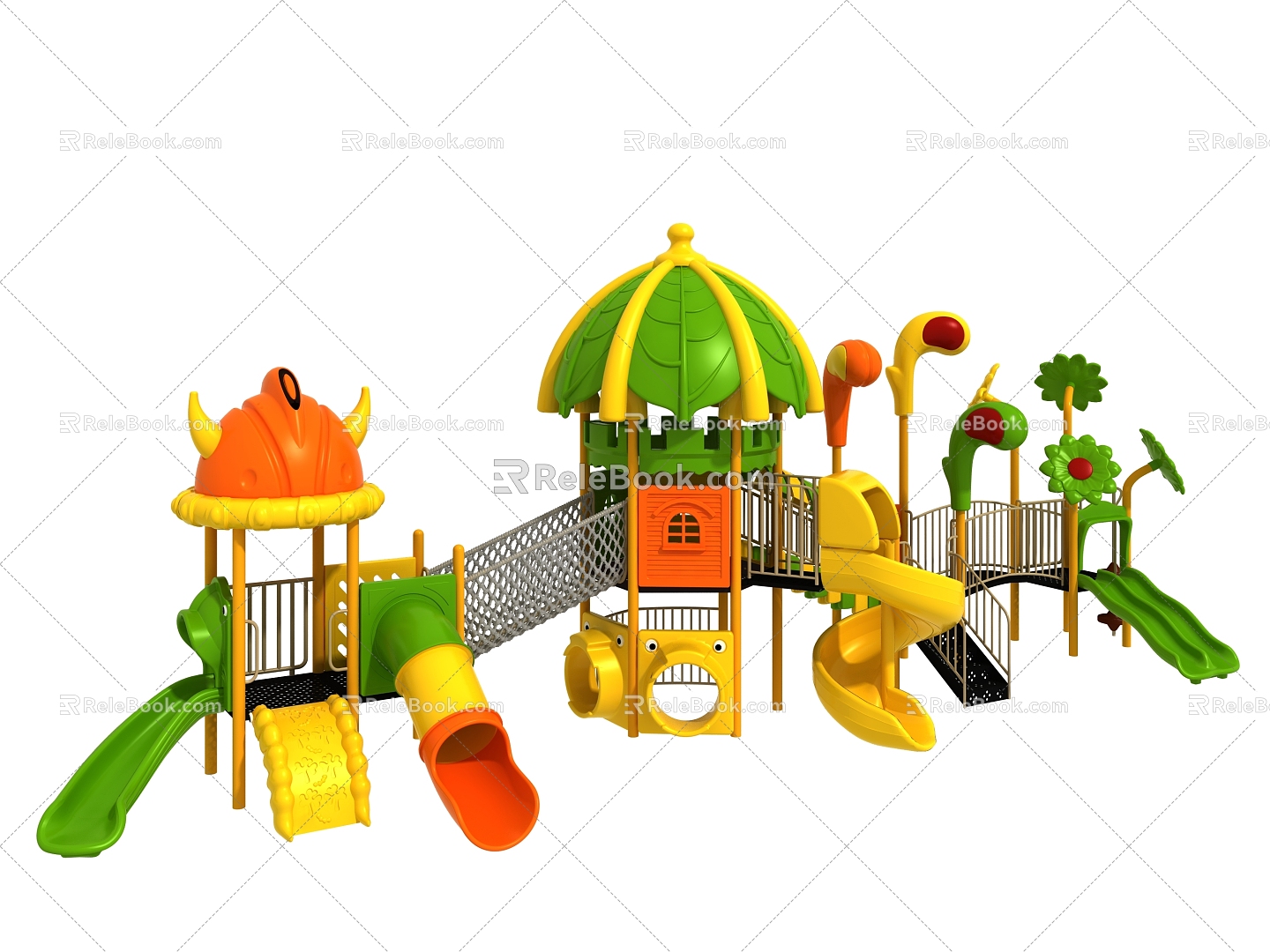 Modern slide large toy children's toy children's playground model