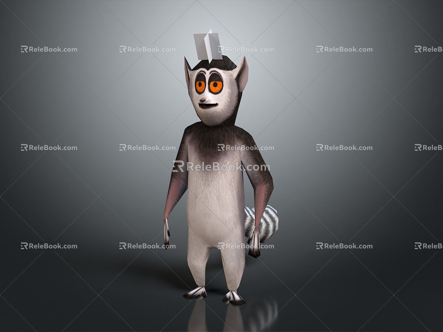 Monkey Monkey Cartoon Monkey Anime Monkey Stylized Monkey Fantasy Style Monkey Toy 3d model