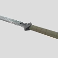 Dagger Sabre Tool Knife Field Dagger Military Dagger Knife Low Face Number Low Model Simple Model Game Next Era Movie and TV Level Super Realism 3d model