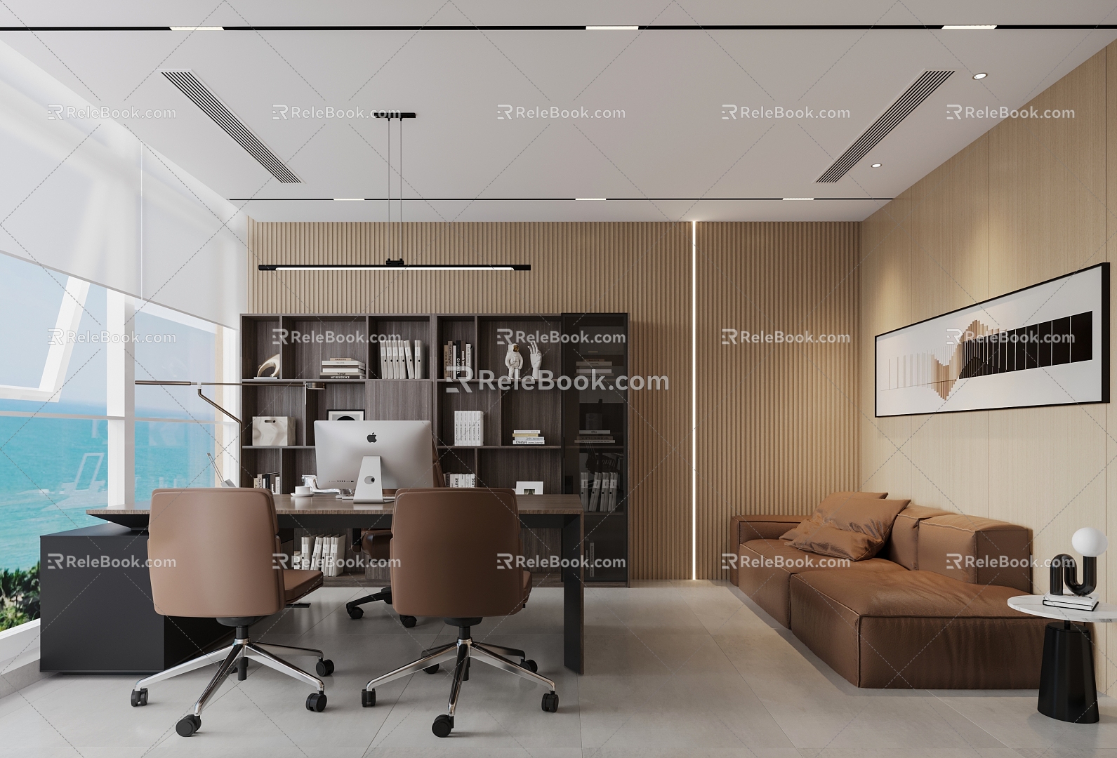 Chairman's Office 3d model