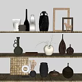 Modern ornaments combination ornaments 3d model