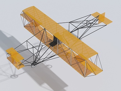 Modern aircraft Feng Ru II aircraft 3d model