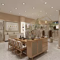 Elegant Lingerie Clothing Store Interior With Neatly Arranged Displays Shelves And Mannequins