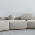 Modern Multiplayer Sofa Sofa 3d model