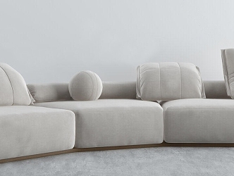 Modern Multiplayer Sofa 3d model