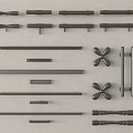 Modern Metal Handles With Various Shapes And Designs For Furniture And Cabinets