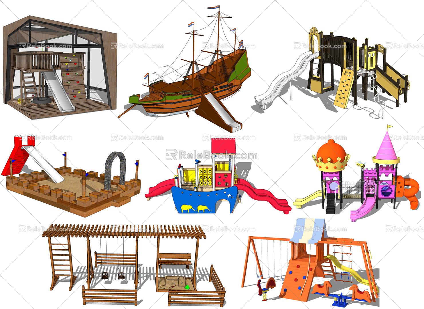 Modern Amusement Equipment Amusement Equipment 3d model