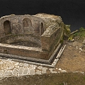 Castle ruins building 3d model