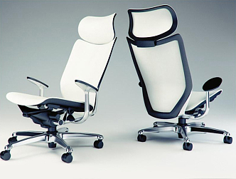 Modern office chair 3d model