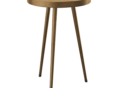 Modern Simple Stool 3d model