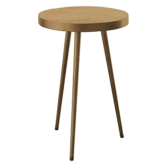 Modern Simple Stool 3d model