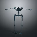 Robot Assistant Small Robot Butler Robot Butler Figure Game Figure 3d model