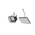 Professional LED Studio Lights With Adjustable Brackets And Bright White Panels