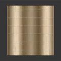 Light Colored Bamboo Window Blinds With Neatly Arranged Slats For Indoor Use