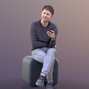 modern man 3d model