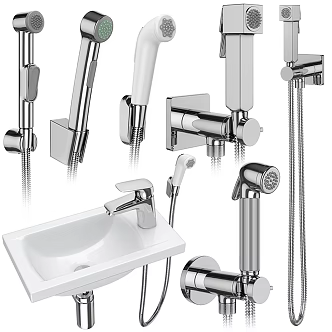 Modern faucet 3d model