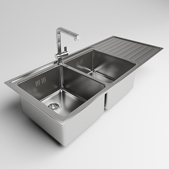 Modern Vegetable Washing Basin Stainless Steel Wash Basin Sink Basin Star Basin 3d model