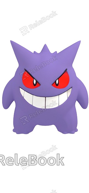 Cartoon Anime Pokemon Pokemon Pokemon Geng Ghost Character Elf model