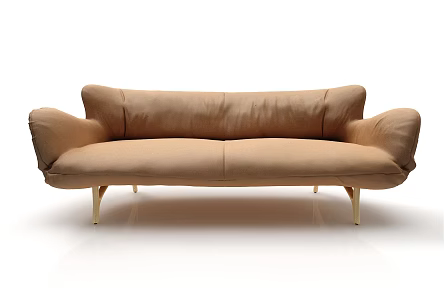 modern double sofa 3d model