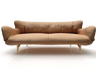 modern double sofa 3d model