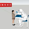 Modern Multiplayer Woman 3d model