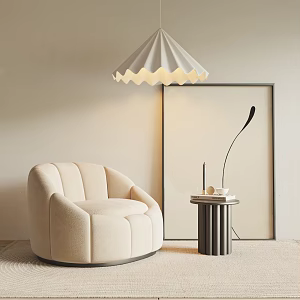 Quiet single sofa 3d model